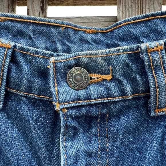 Vintage 1960’s/1970’s orange label Levi’s 619 Denim Jeans - Picture 7 of 9